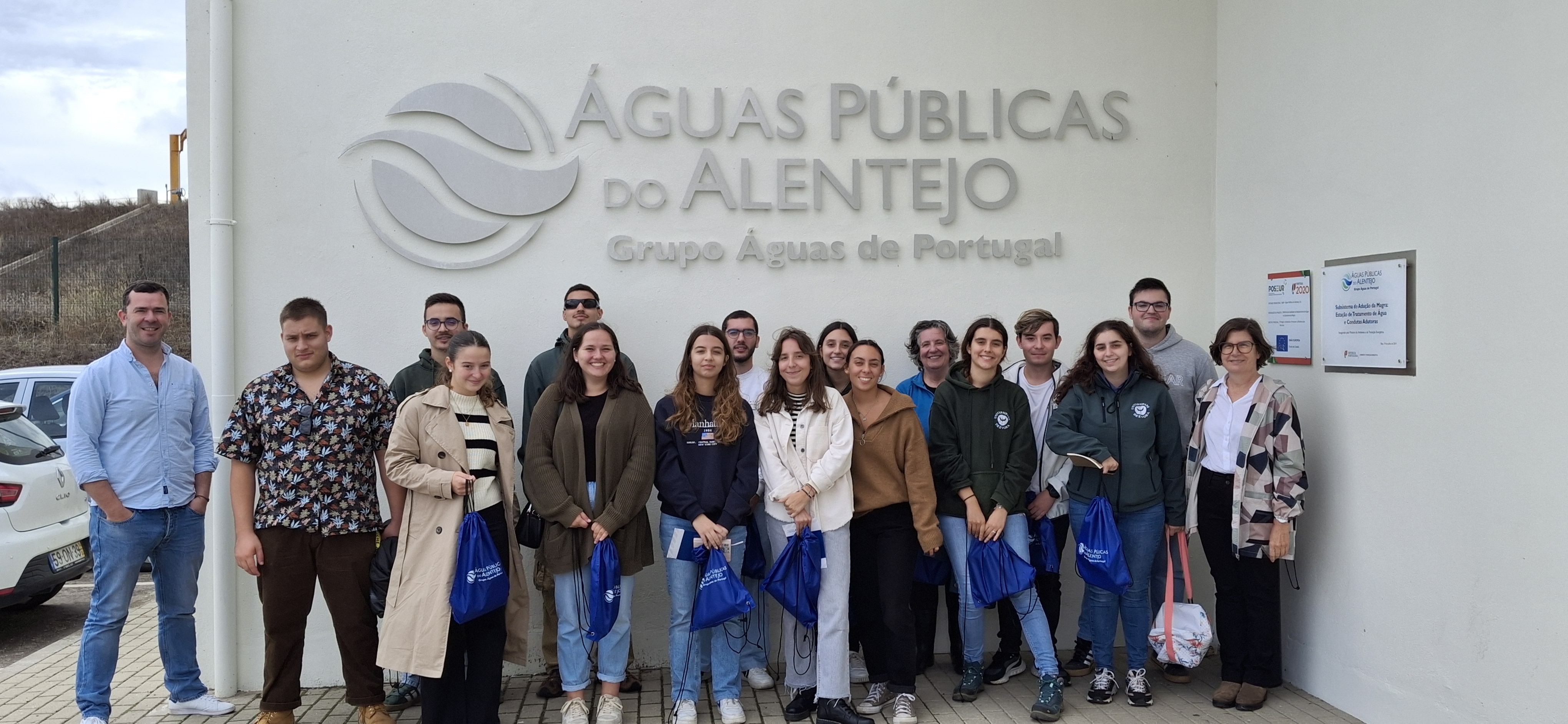 UniversidadeÉvora Visita ETA Magra2